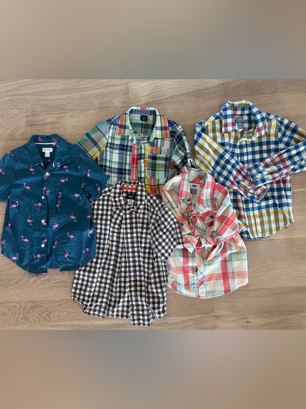 Boys mixed brands bundle of Button-Down Shirts